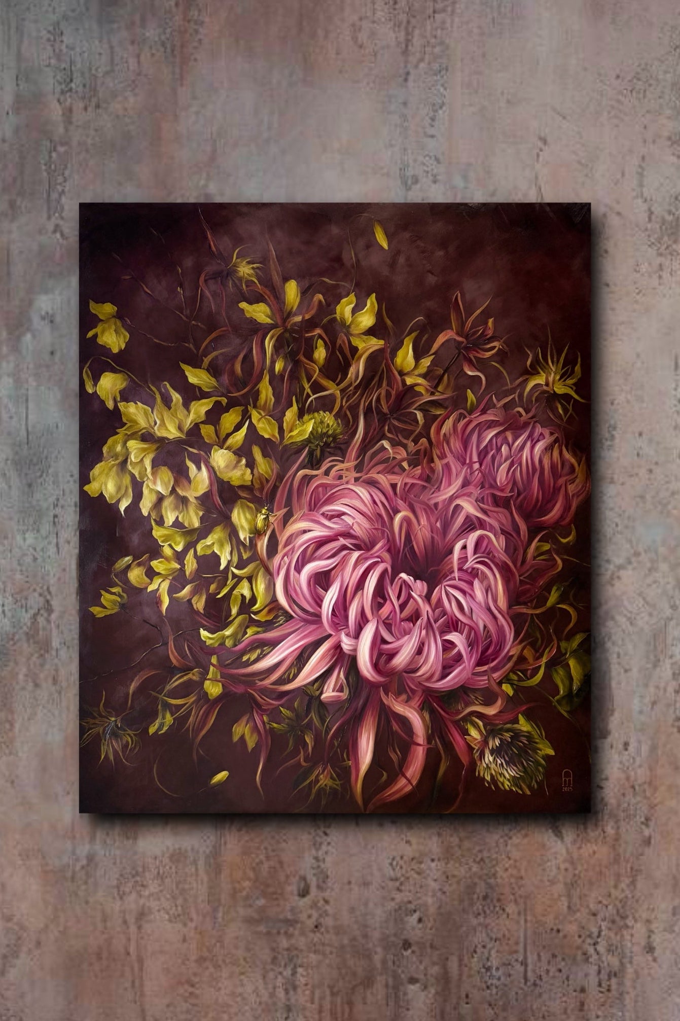 'IN THE NIGHT SOFTLY' Original Oil Painting