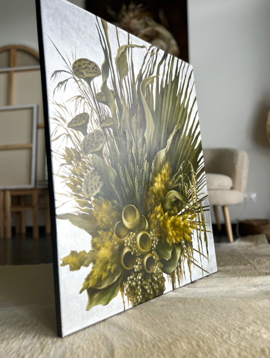 ' JUNGLE BOUQUET' Original Oil Painting