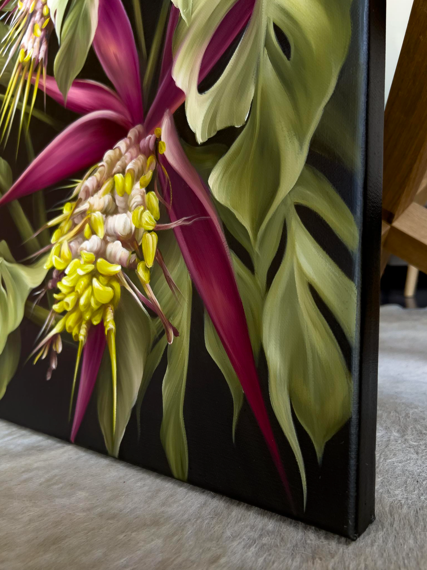 'BLOOM FLASH' Original Oil Painting