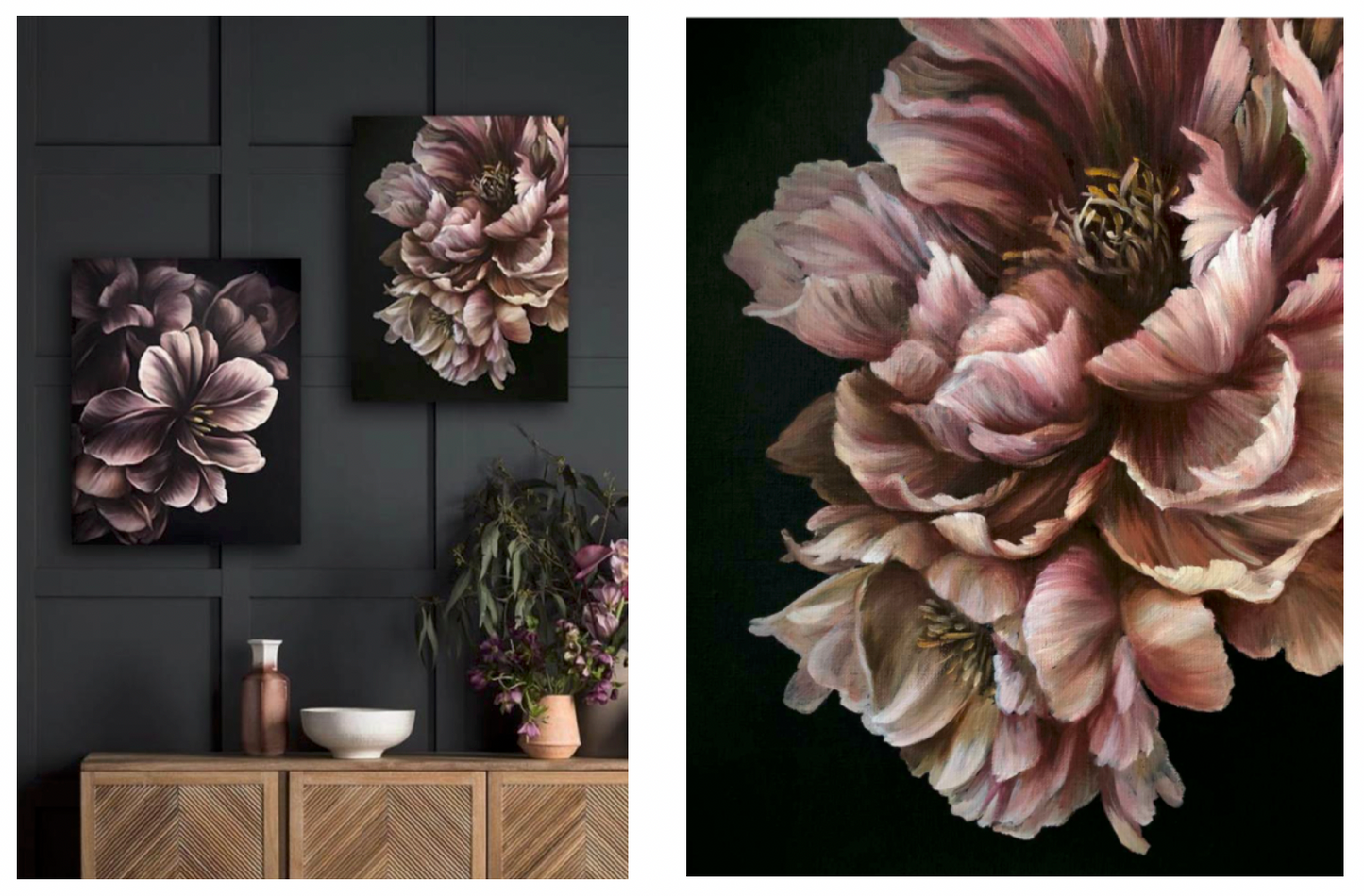 'Caramel Peony' & 'Vanilla Shake Peony' Video Tutorial Bundle