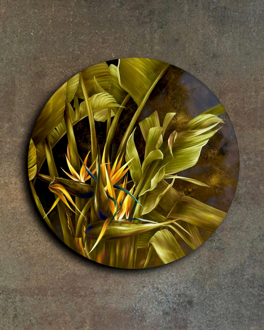 'BIRD OF PARADISE' Original Oil Painting