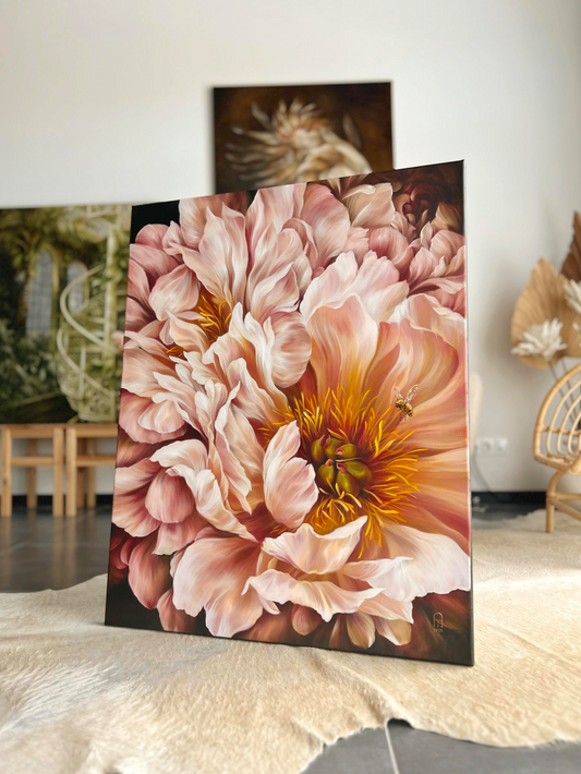 'FRAGILE BEAUTY' Original Oil Painting