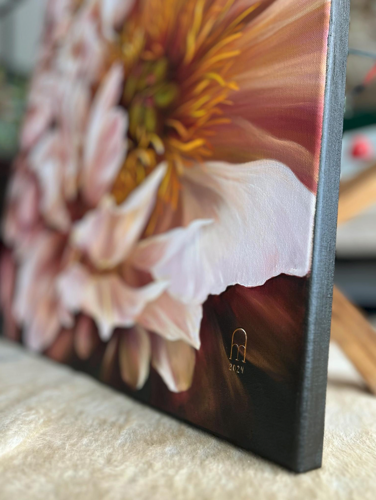 'FRAGILE BEAUTY' Original Oil Painting