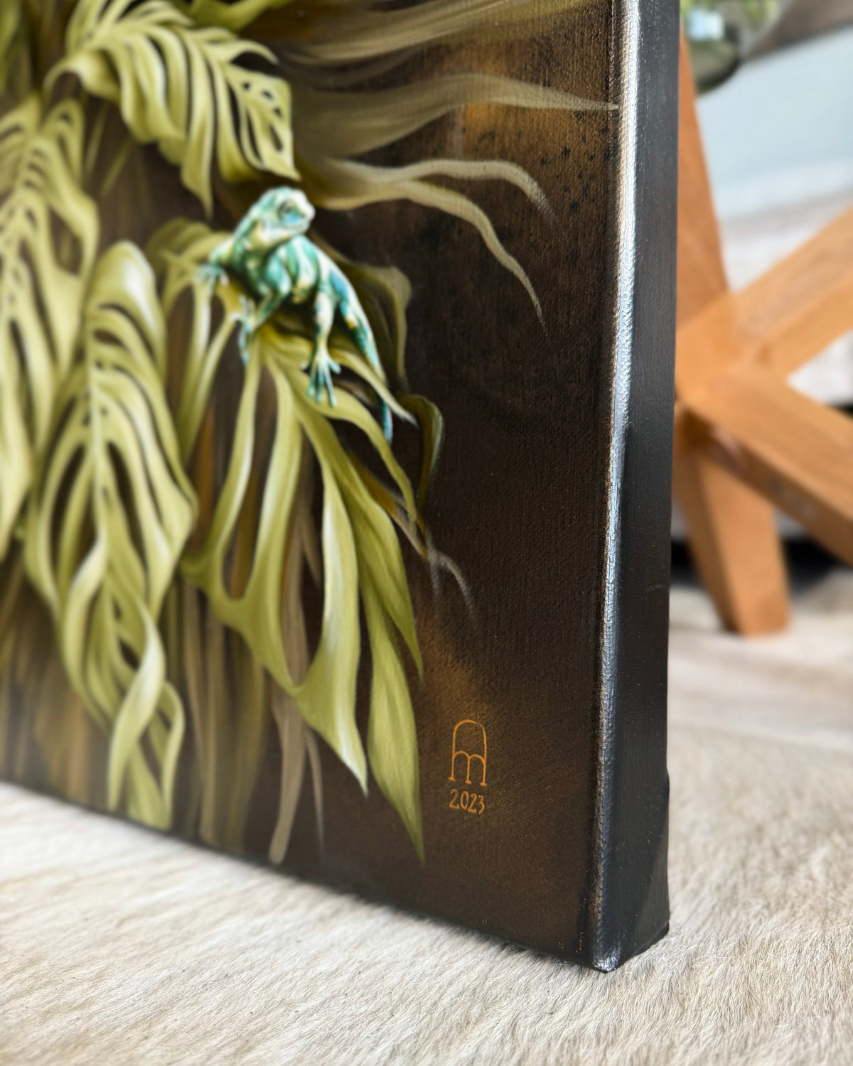 ' JUNGLE SHAKE V' Original Oil Painting