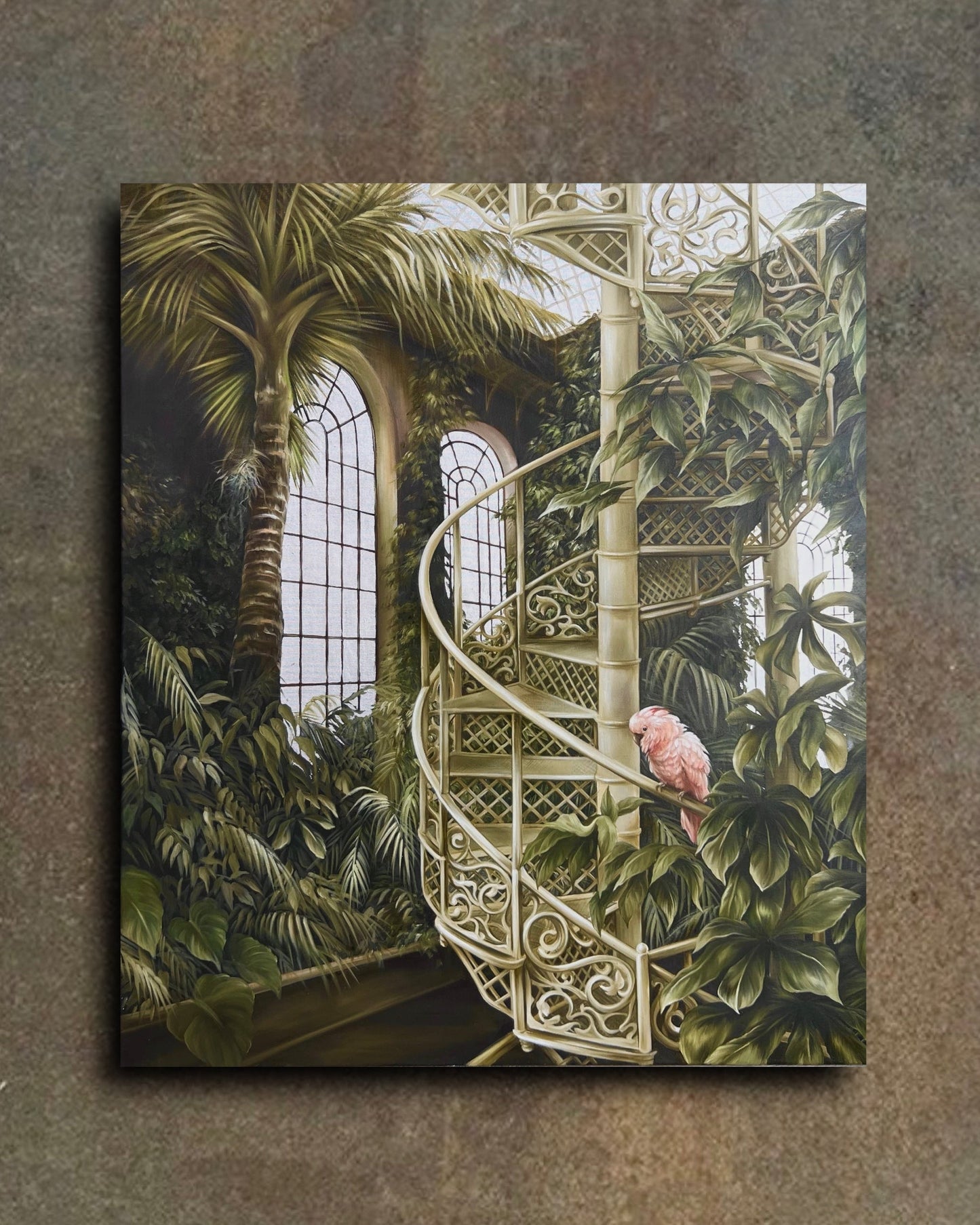  'ENTERING WONDERLAND' Original Oil Painting