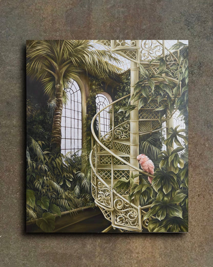  'ENTERING WONDERLAND' Original Oil Painting