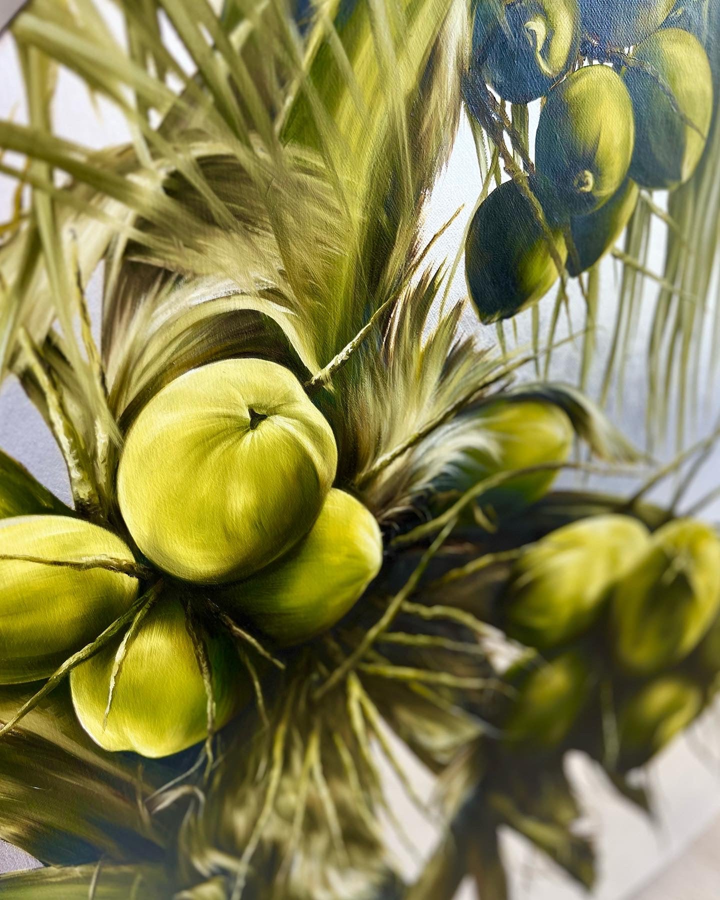  'THE GREEN OF THE SWEET SPRING' Original Oil Painting
