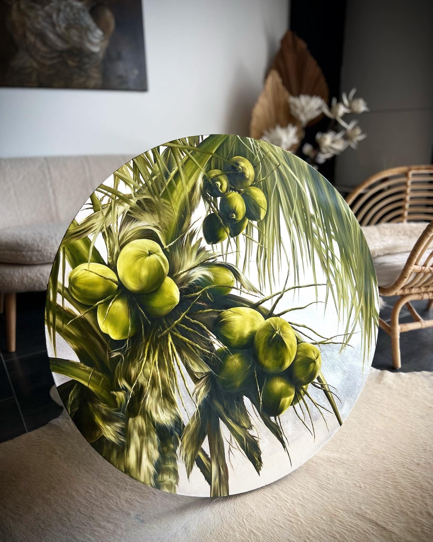  'THE GREEN OF THE SWEET SPRING' Original Oil Painting