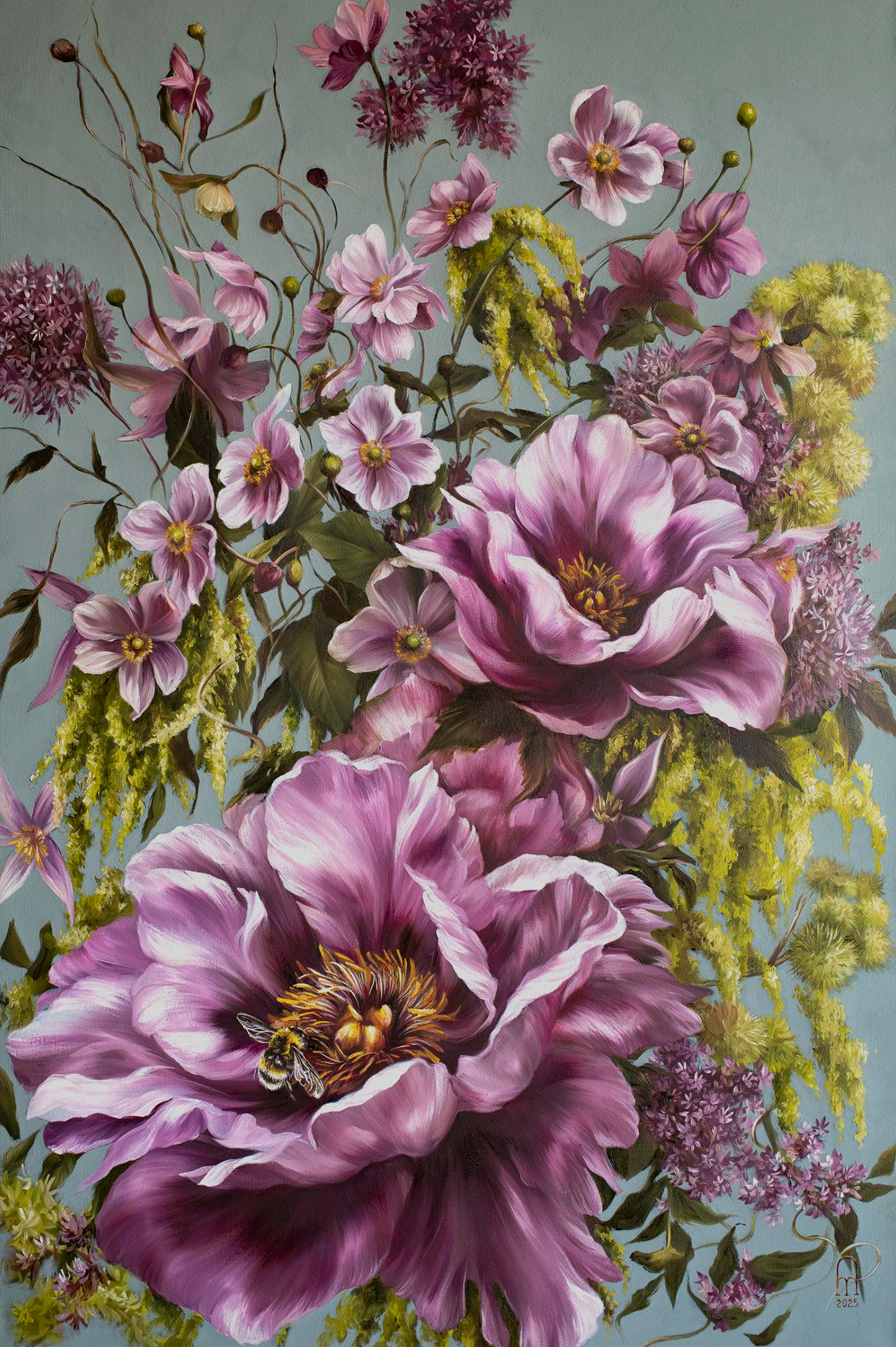 'The Queen Bee's Garden' Print