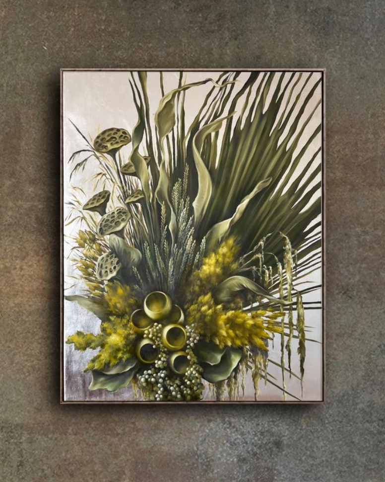  ' JUNGLE BOUQUET' Original Oil Painting