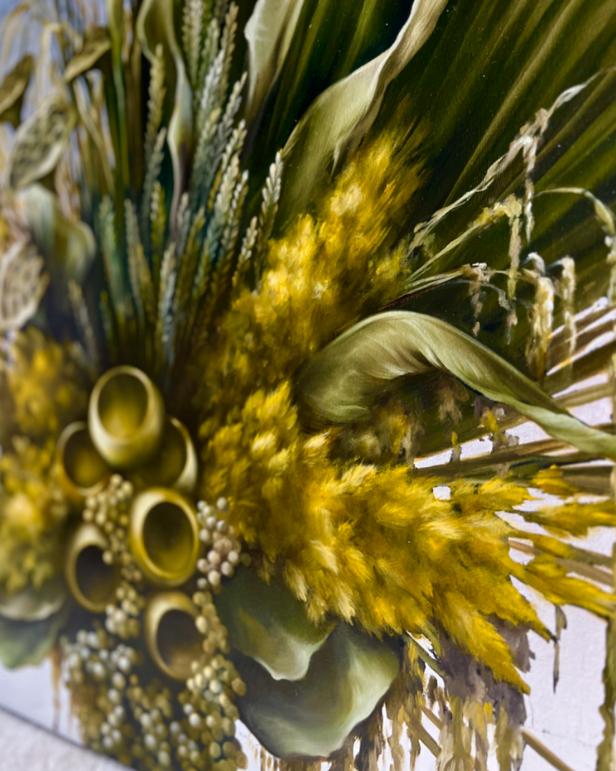  ' JUNGLE BOUQUET' Original Oil Painting