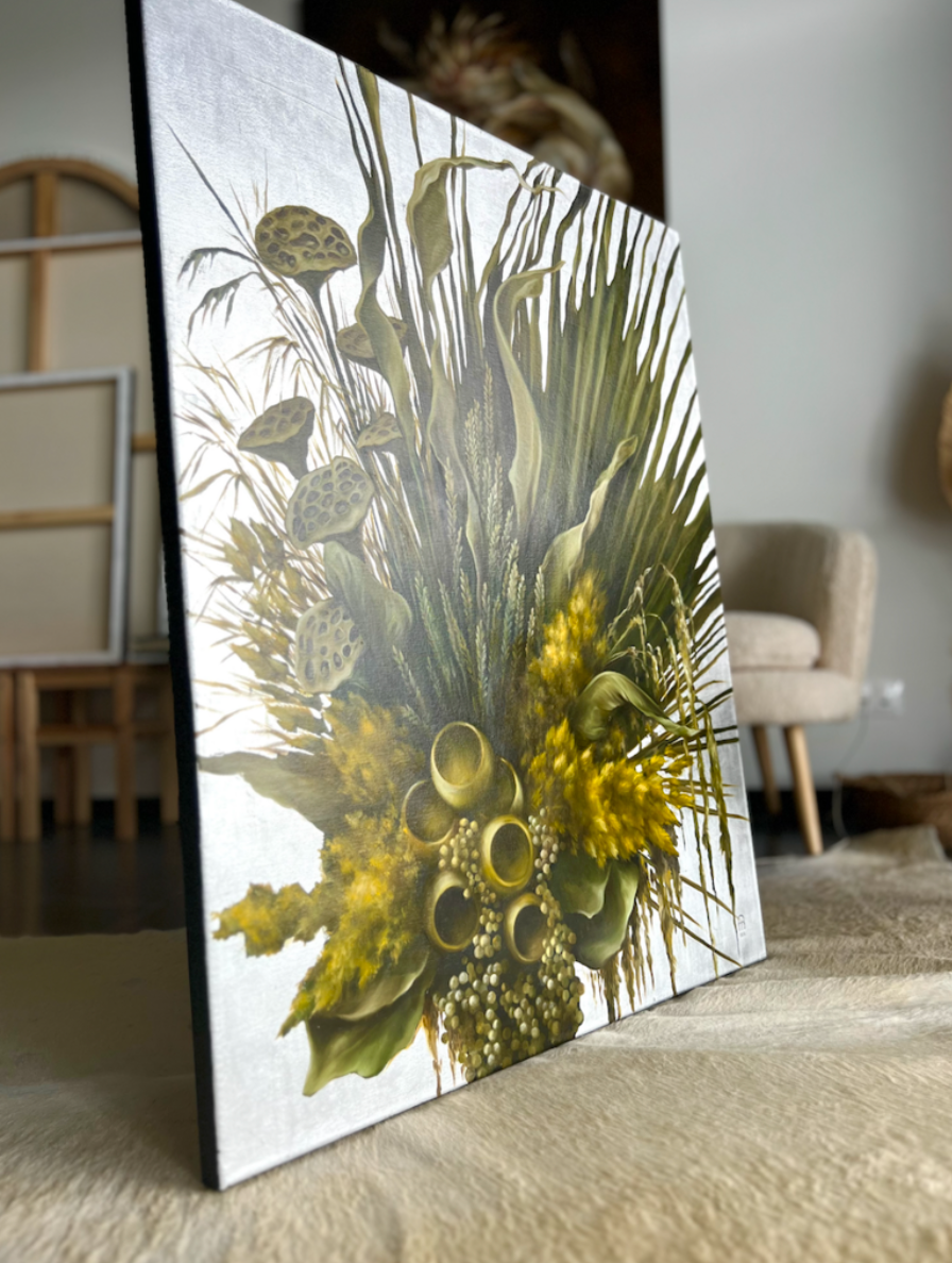  ' JUNGLE BOUQUET' Original Oil Painting