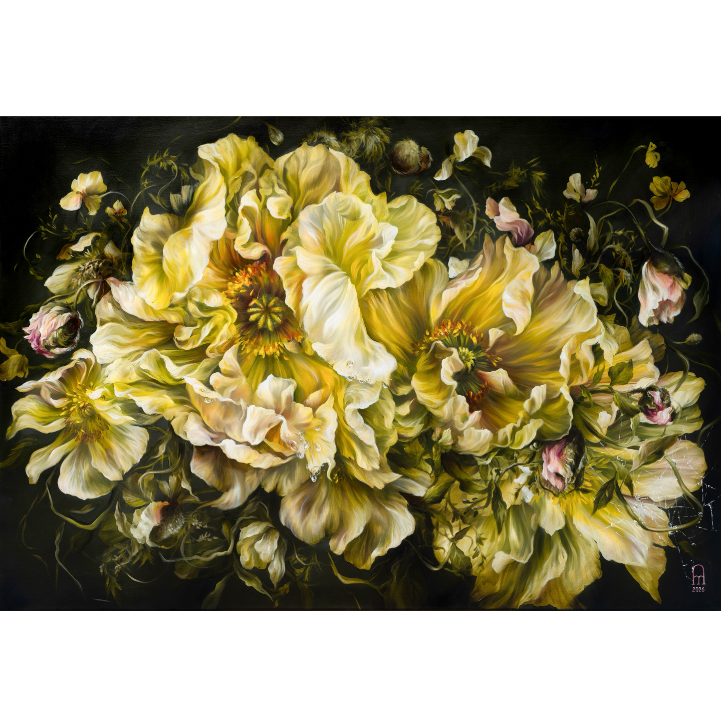 'Penelope in Bloom' Print