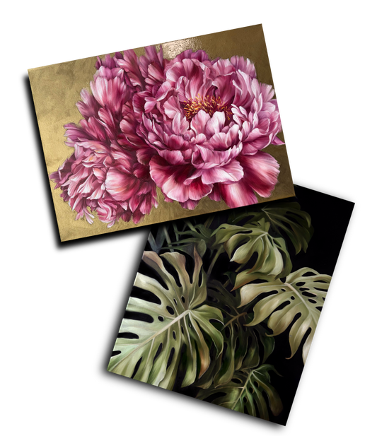 'Peony Fever' & 'Monstera' Video Tutorial Bundle