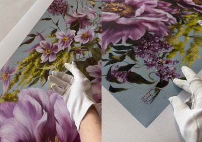 'The Queen Bee's Garden' Print