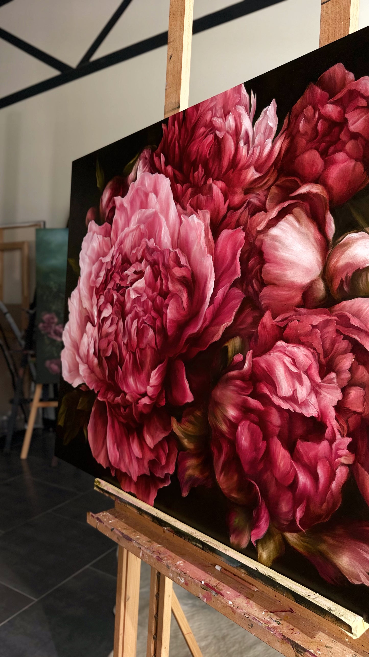  'VIOLET IN BLOOM' Original Oil Painting