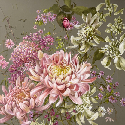  'NOTE IN BLOOM' Original Oil Painting
