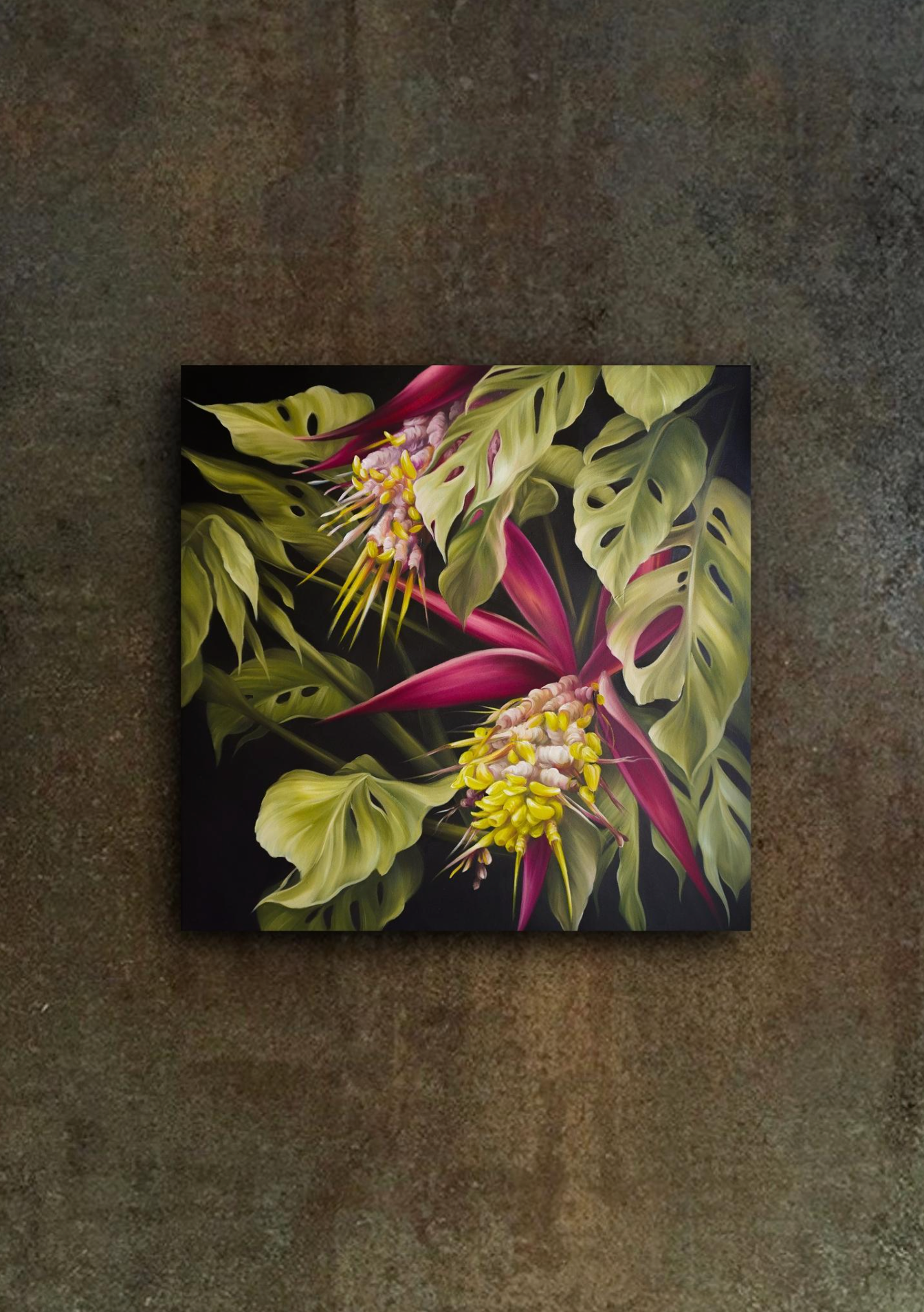  'BLOOM FLASH' Original Oil Painting