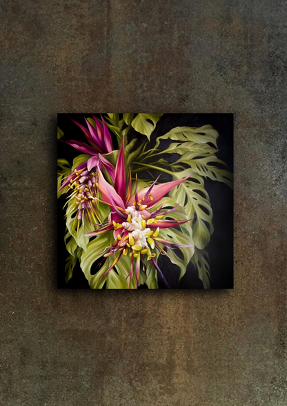  'BLOOM HEAT' Original Oil Painting