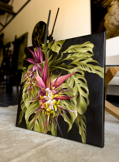  'BLOOM HEAT' Original Oil Painting