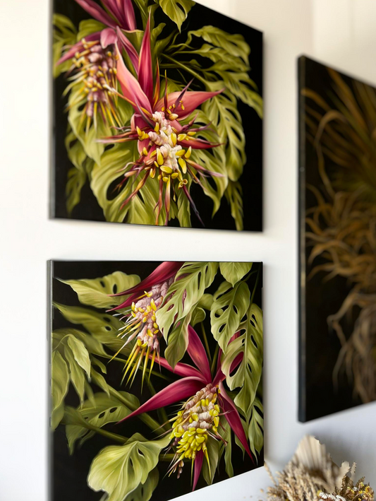  'BLOOM FLASH' Original Oil Painting