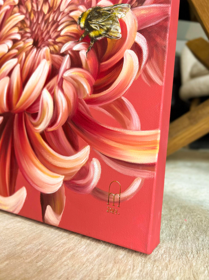  'WHERE SWEETNESS AWAITS' Original Oil Painting