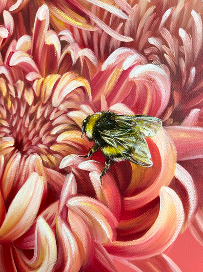  'WHERE SWEETNESS AWAITS' Original Oil Painting