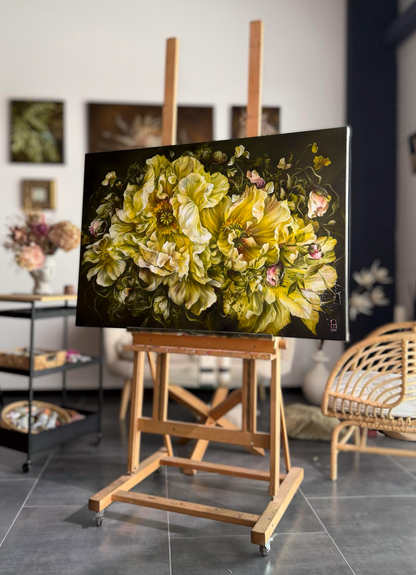  'PENELOPE IN BLOOM' Original Oil Painting