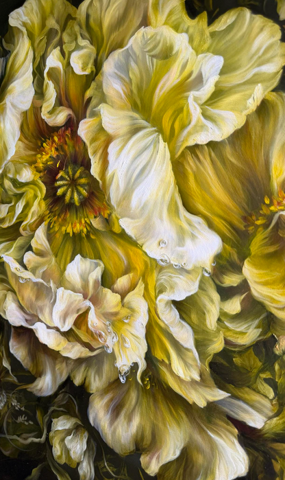  'PENELOPE IN BLOOM' Original Oil Painting
