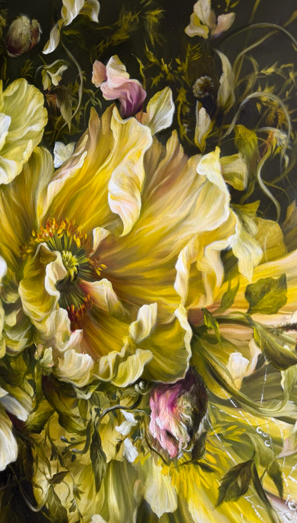  'PENELOPE IN BLOOM' Original Oil Painting