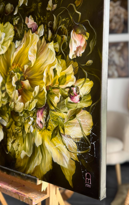  'PENELOPE IN BLOOM' Original Oil Painting