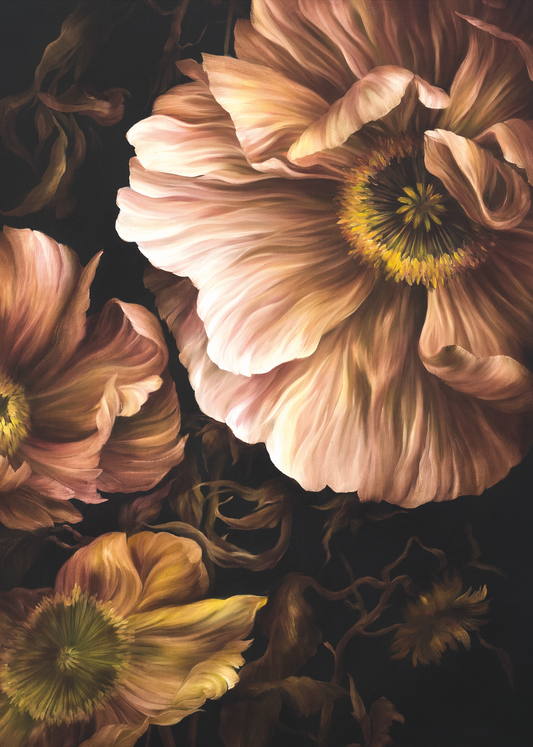 'June Poppies' Print