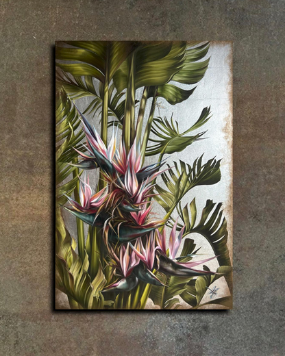  'DANCING PETALS' Original Oil Painting