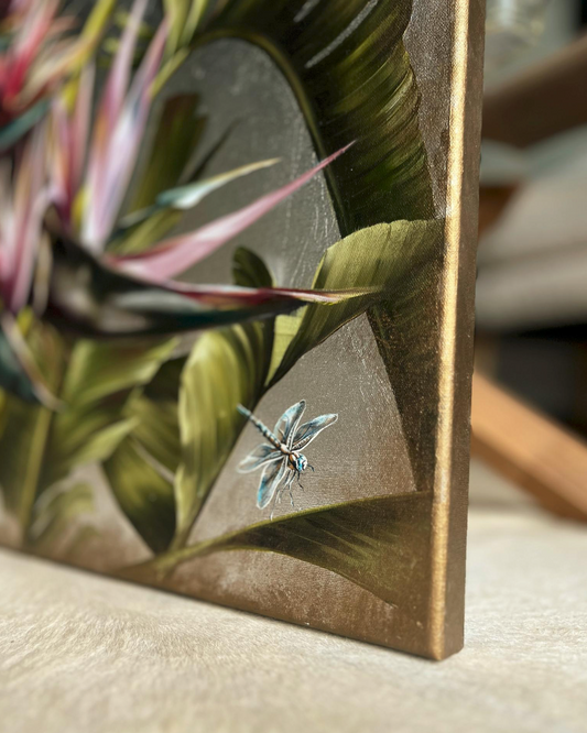  'DANCING PETALS' Original Oil Painting