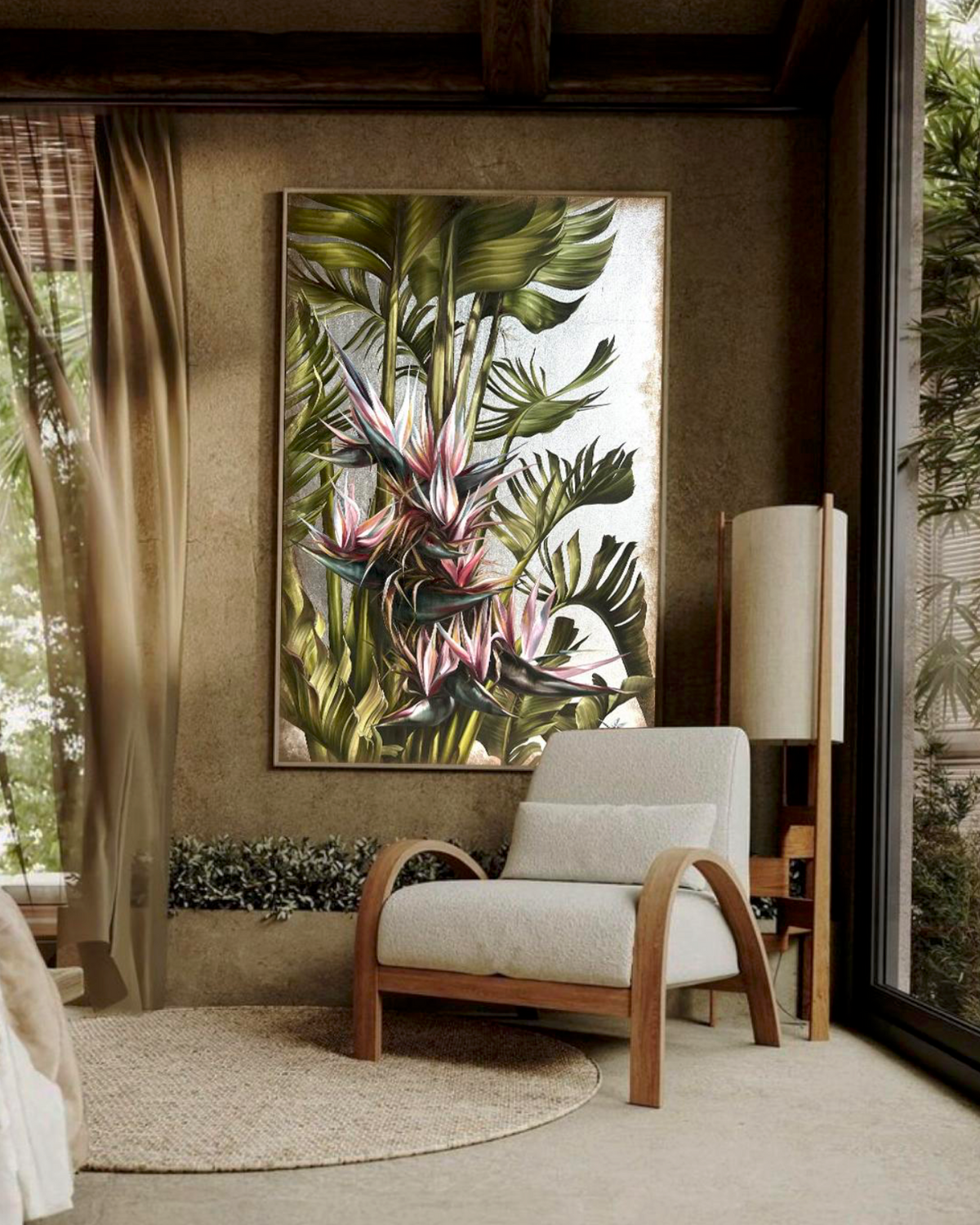  'DANCING PETALS' Original Oil Painting