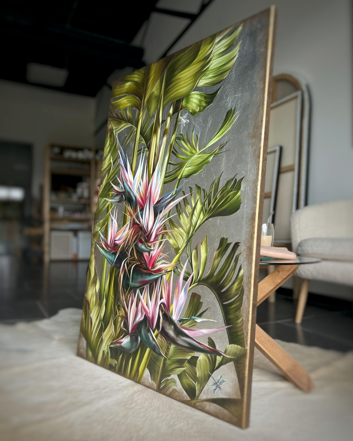  'DANCING PETALS' Original Oil Painting