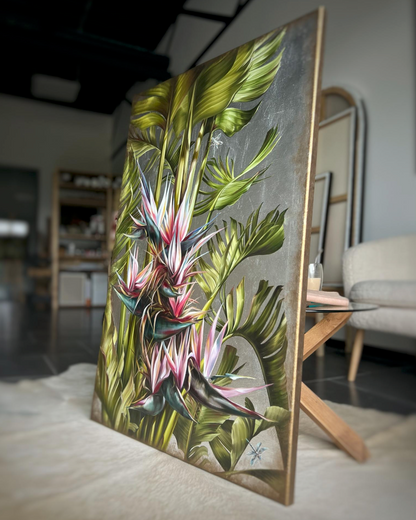  'DANCING PETALS' Original Oil Painting