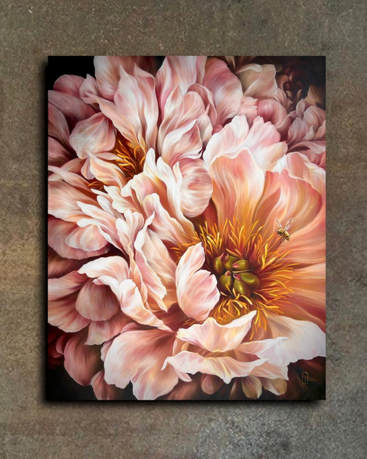  'FRAGILE BEAUTY' Original Oil Painting
