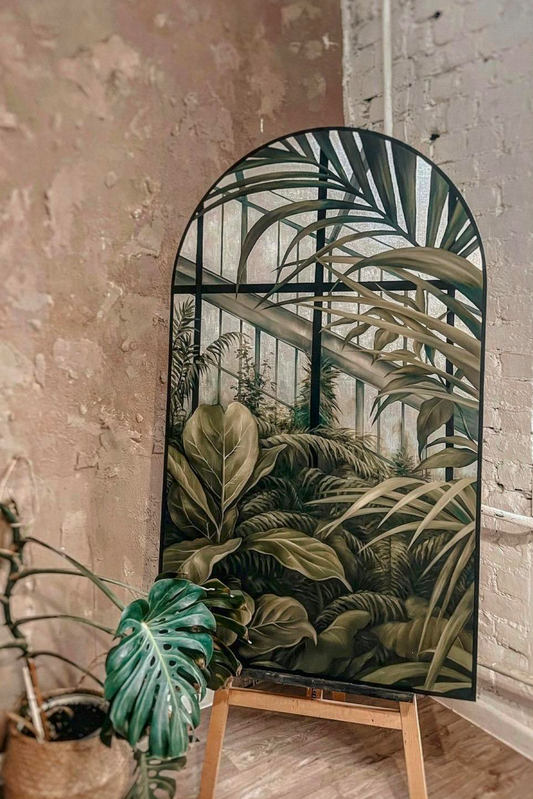 'WINDOW TO EDEN' Original Oil Painting