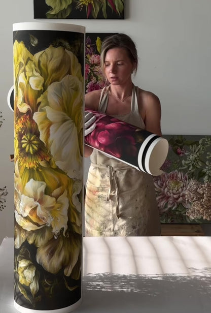 'Violet In Bloom' Print
