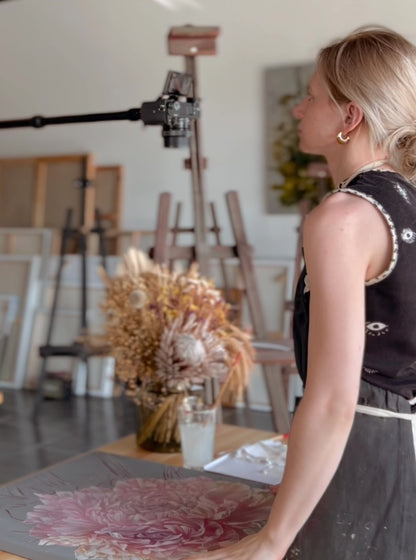 'Marshmallow Peony' video tutorial